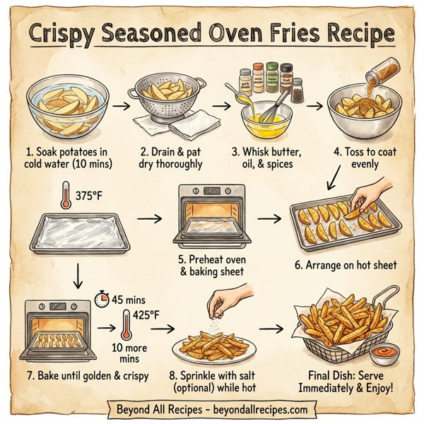 Crispy Seasoned Oven Fries instructions