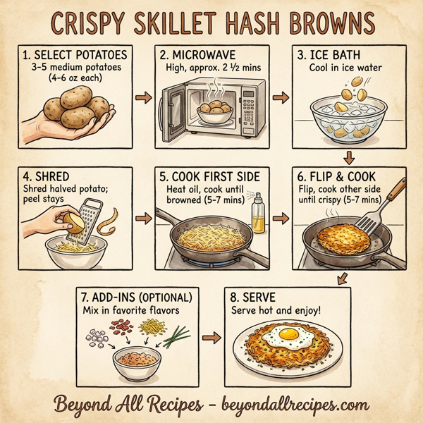 Crispy Skillet Hash Browns instructions