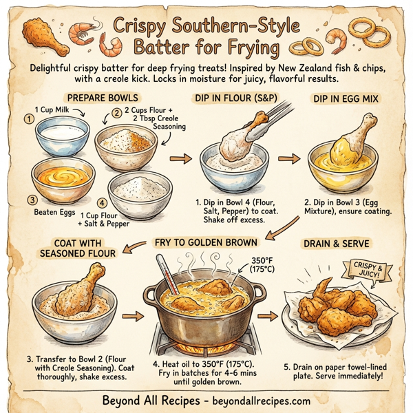 Crispy Southern-Style Batter for Frying instructions