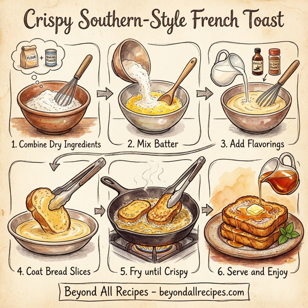 Crispy Southern-Style French Toast instructions