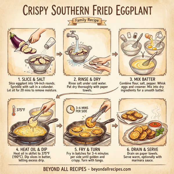 Crispy Southern Fried Eggplant instructions