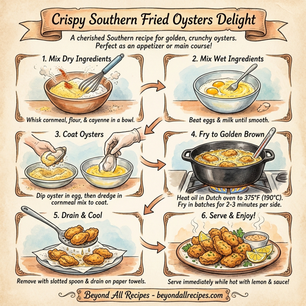 Crispy Southern Fried Oysters Delight instructions
