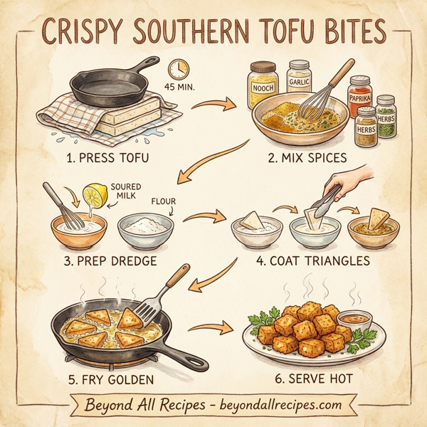 Crispy Southern Tofu Bites instructions