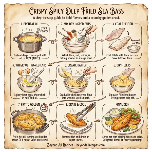 Crispy Spicy Deep Fried Sea Bass instructions