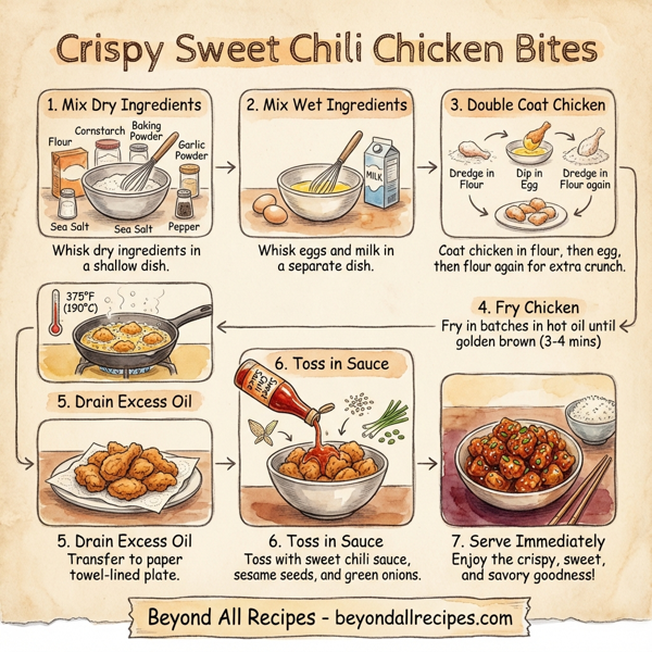 Crispy Sweet Chili Chicken Bites instructions