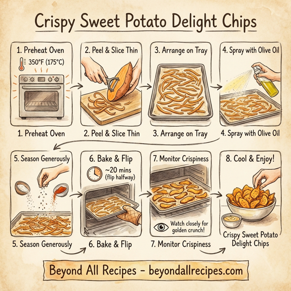 Crispy Sweet Potato Delight Chips instructions