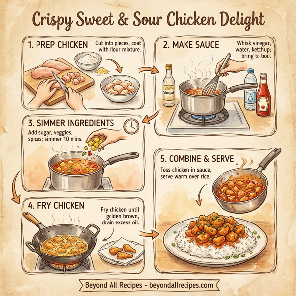 Crispy Sweet & Sour Chicken Delight instructions