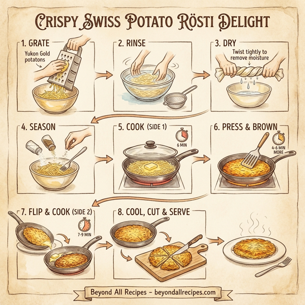 Crispy Swiss Potato Rösti Delight instructions