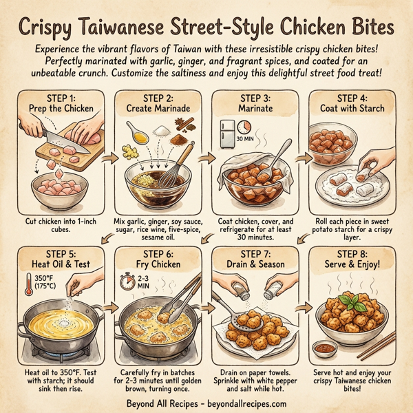 Crispy Taiwanese Street-Style Chicken Bites instructions