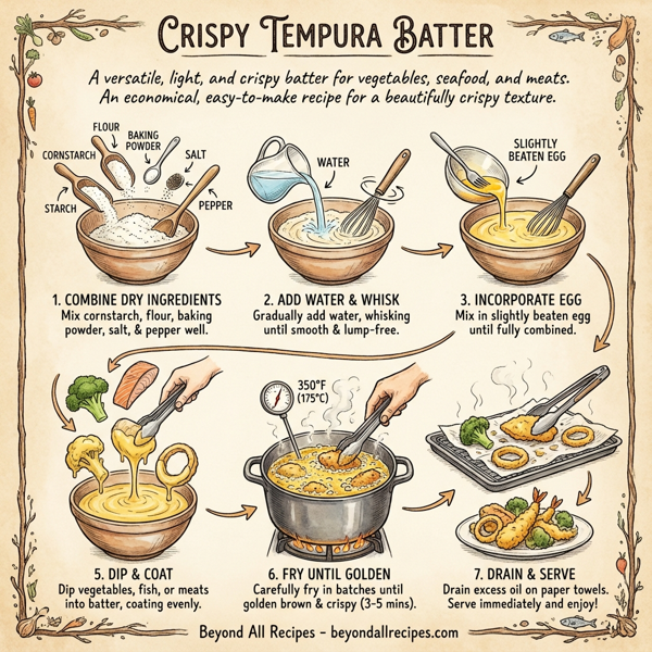 Crispy Tempura Batter instructions