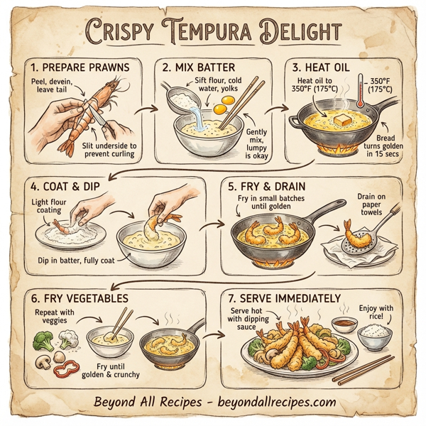Crispy Tempura Delight instructions
