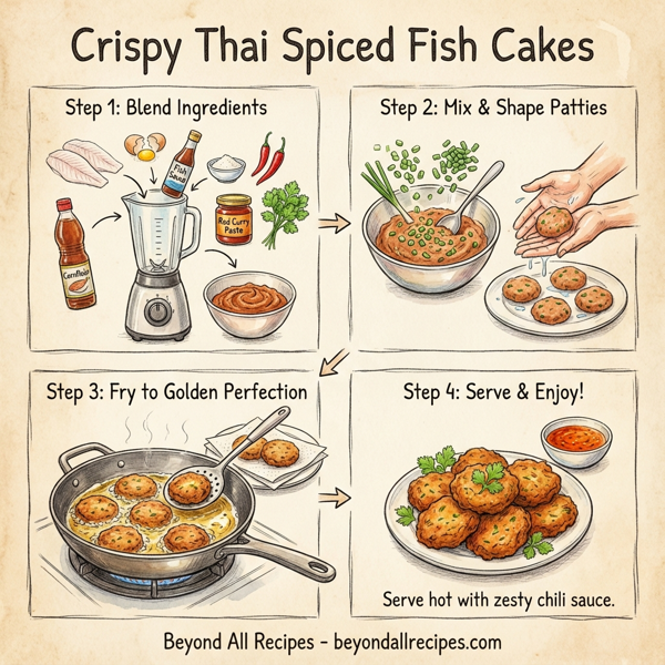Crispy Thai Spiced Fish Cakes instructions