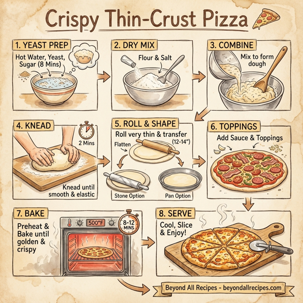 Crispy Thin-Crust Pizza instructions