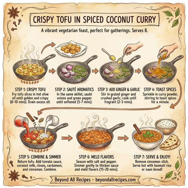 Crispy Tofu in Spiced Coconut Curry instructions