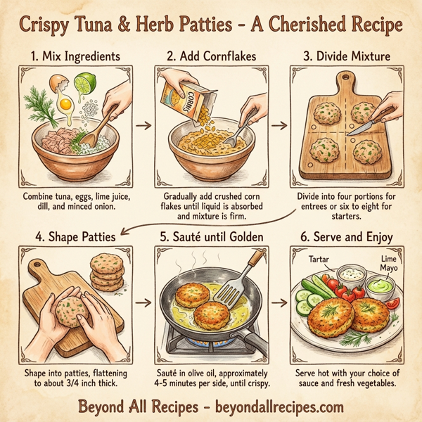Crispy Tuna & Herb Patties instructions