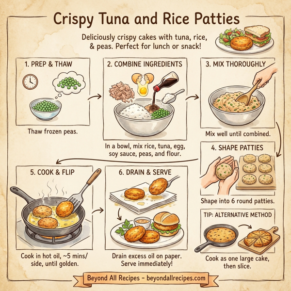 Crispy Tuna and Rice Patties instructions