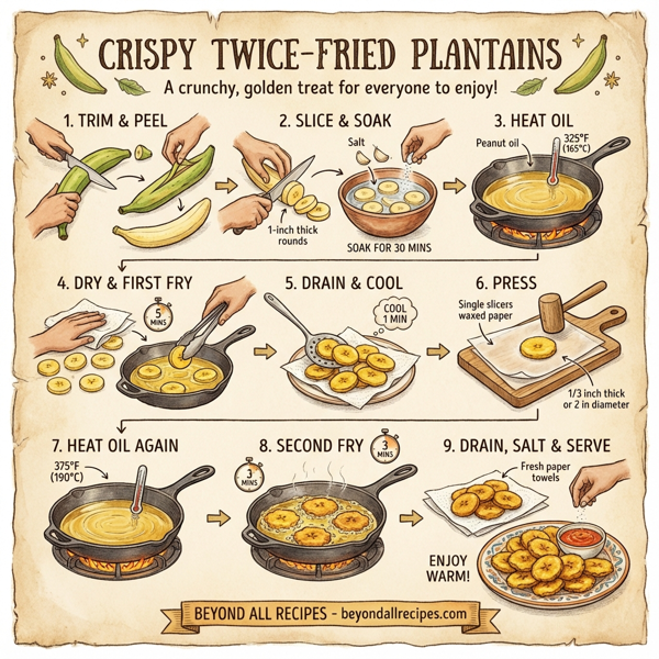 Crispy Twice-Fried Plantains instructions