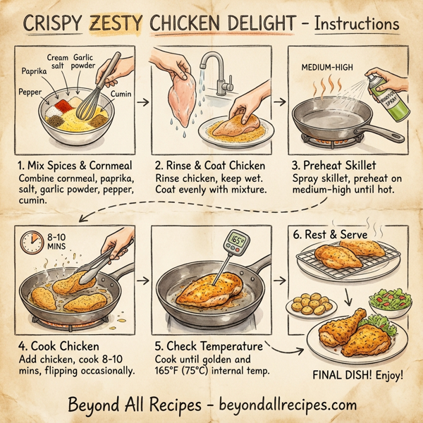 Crispy Zesty Chicken Delight instructions