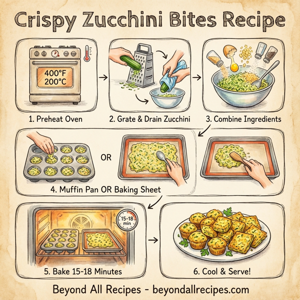 Crispy Zucchini Bites instructions