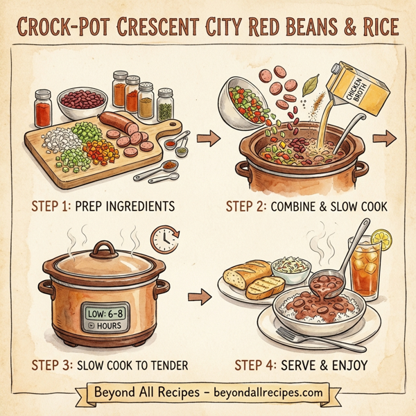 Crock-Pot Crescent City Red Beans & Rice instructions