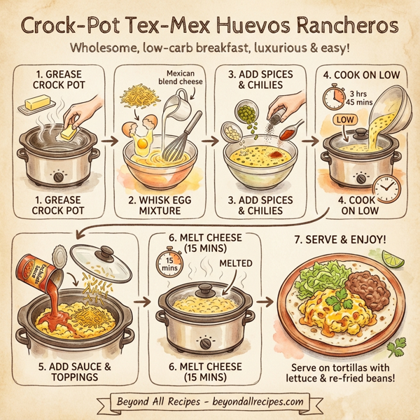 Crock-Pot Tex-Mex Huevos Rancheros instructions