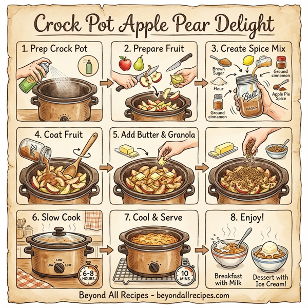 Crock Pot Apple Pear Delight instructions