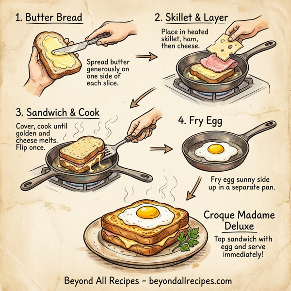 Croque Madame Deluxe instructions