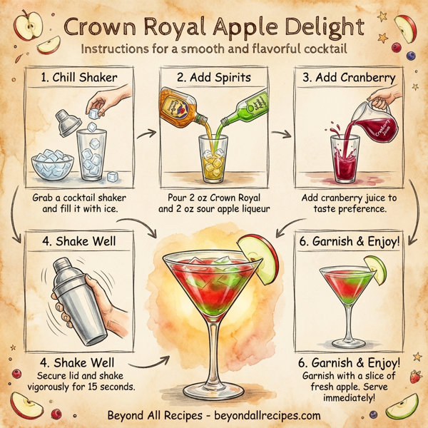 Crown Royal Apple Delight instructions