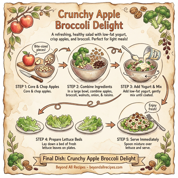 Crunchy Apple Broccoli Delight instructions