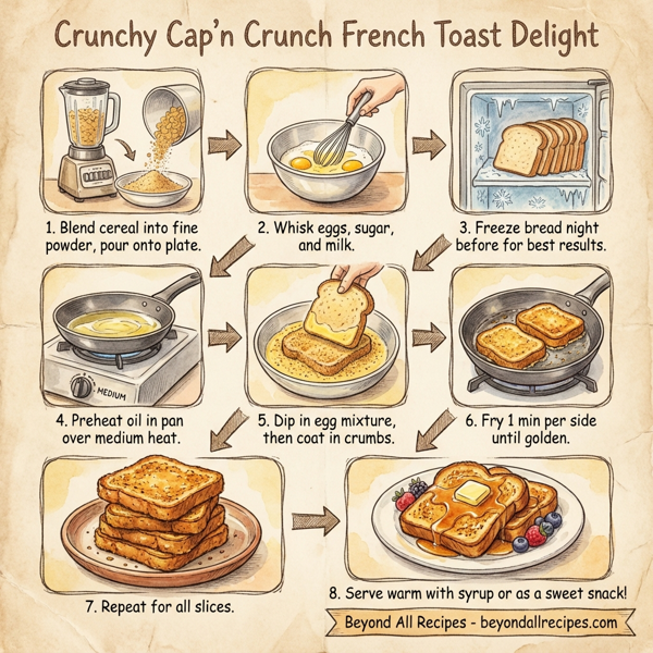 Crunchy Cap'n Crunch French Toast Delight instructions