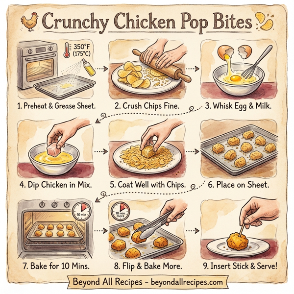 Crunchy Chicken Pop Bites instructions