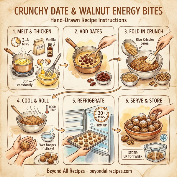 Crunchy Date & Walnut Energy Bites instructions