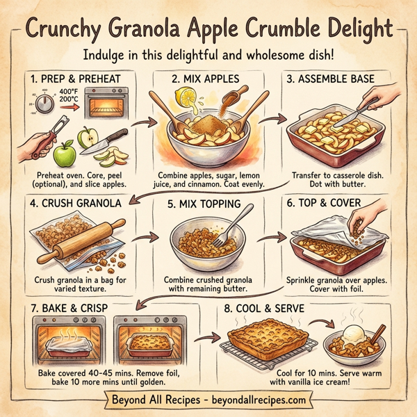 Crunchy Granola Apple Crumble Delight instructions