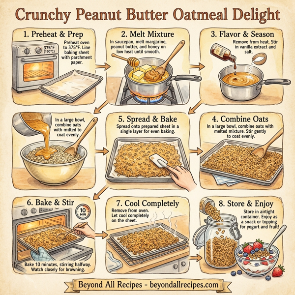 Crunchy Peanut Butter Oatmeal Delight instructions