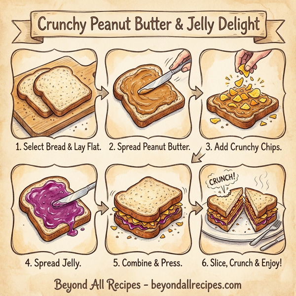 Crunchy Peanut Butter & Jelly Delight instructions