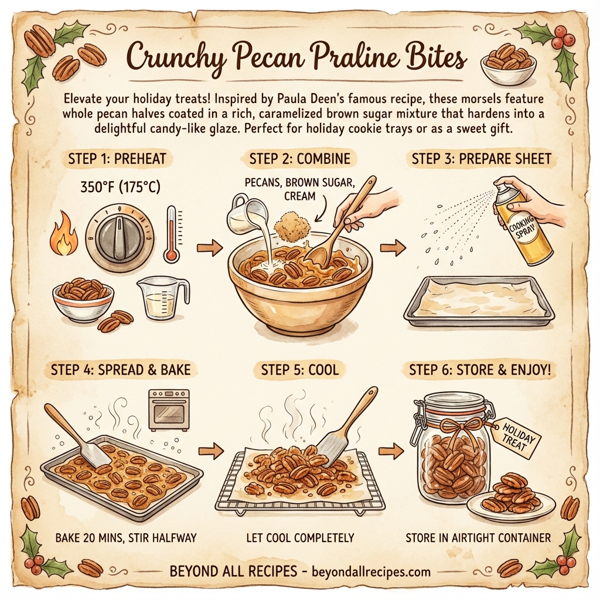 Crunchy Pecan Praline Bites instructions
