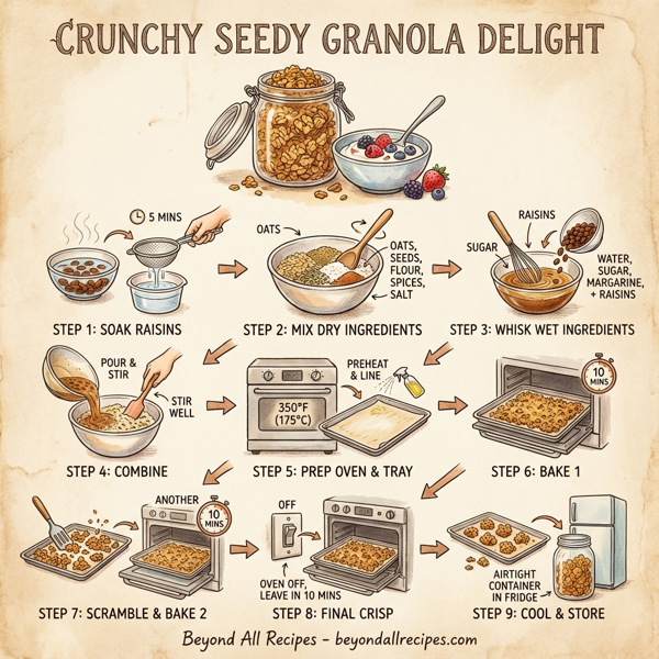 Crunchy Seedy Granola Delight instructions