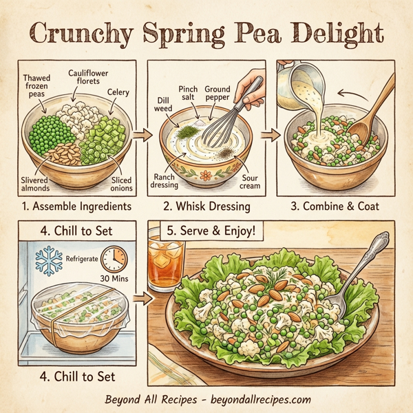 Crunchy Spring Pea Delight instructions
