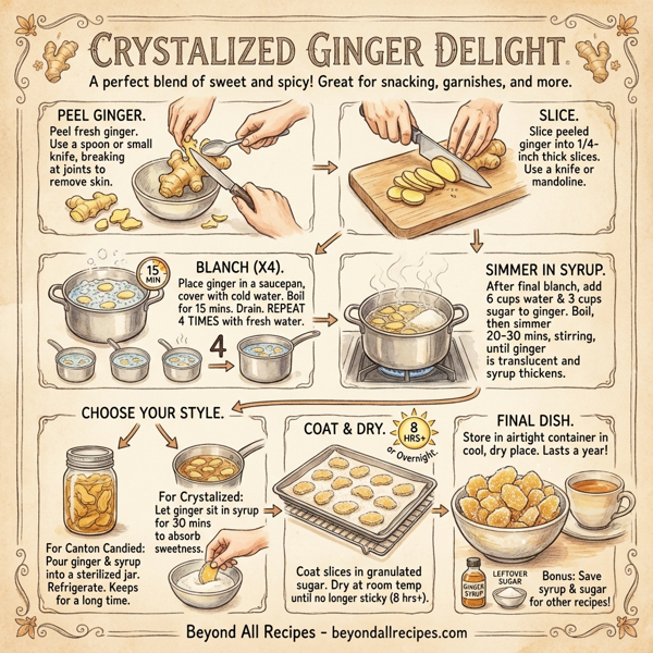 Crystalized Ginger Delight instructions