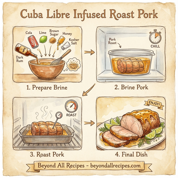 Cuba Libre Infused Roast Pork instructions