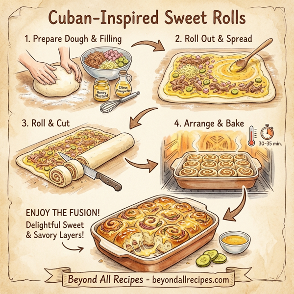 Cuban-Inspired Sweet Rolls instructions