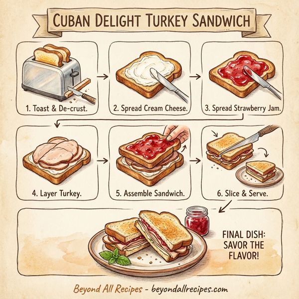 Cuban Delight Turkey Sandwich instructions