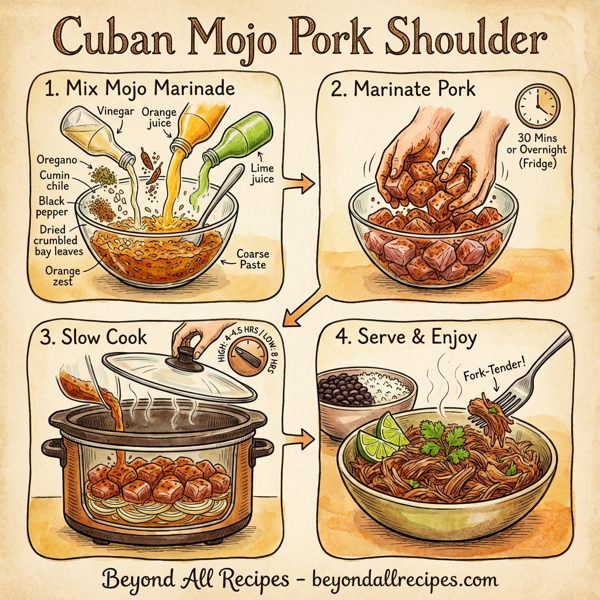 Cuban Mojo Pork Shoulder instructions