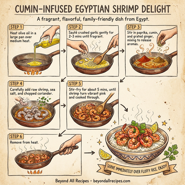 Cumin-Infused Egyptian Shrimp Delight instructions