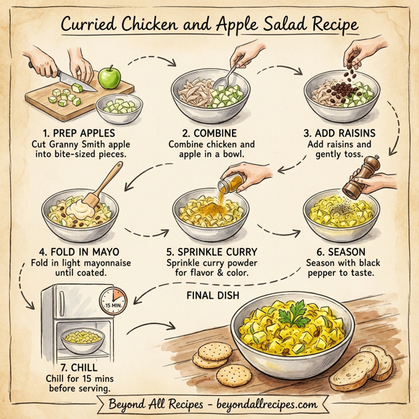 Curried Chicken and Apple Salad instructions