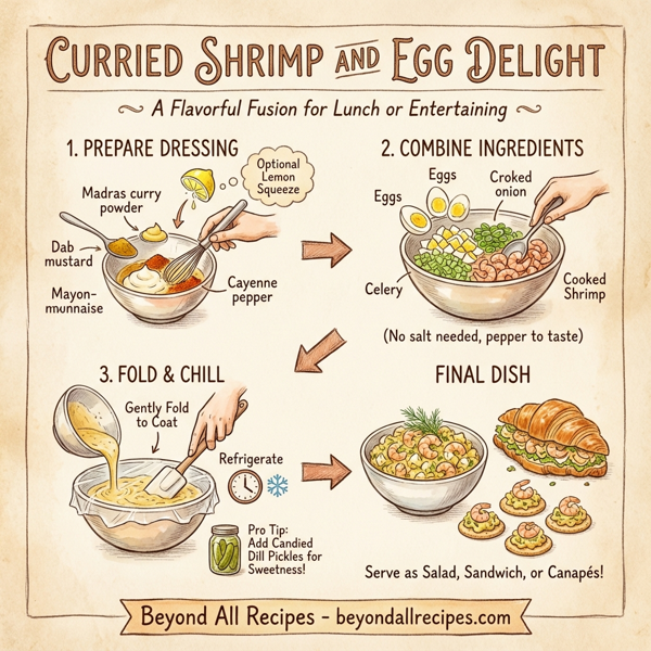 Curried Shrimp and Egg Delight instructions