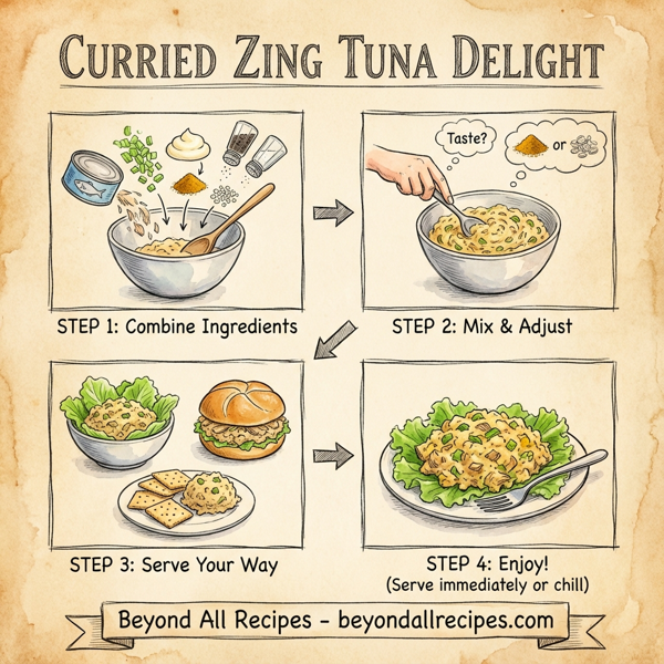 Curried Zing Tuna Delight instructions