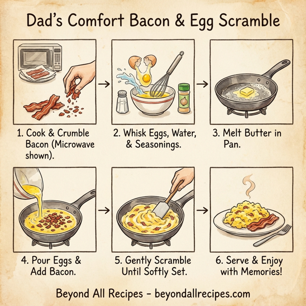 Dad's Comfort Bacon & Egg Scramble instructions