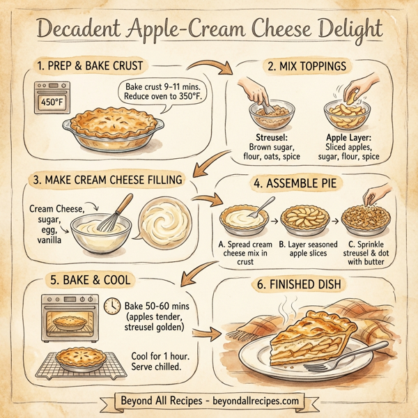 Decadent Apple-Cream Cheese Delight instructions