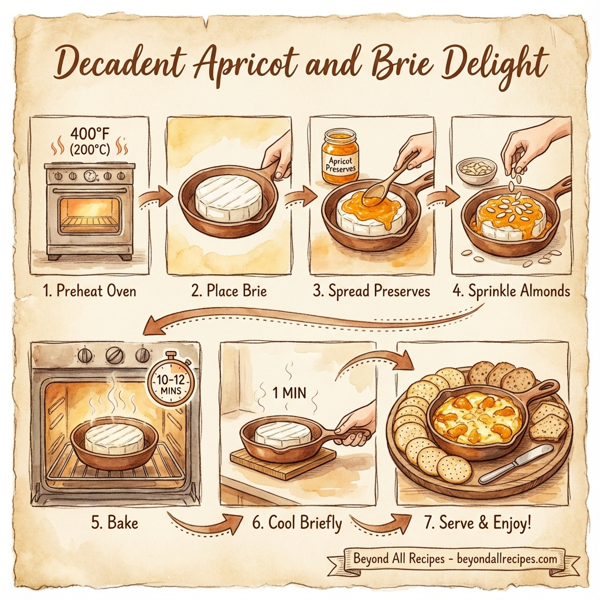 Decadent Apricot and Brie Delight instructions